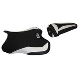 Yamaha YZF R1 2015-2025 Seat Cover Tappezzeria Italia TPZ in White and Black