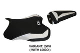 Yamaha YZF R1 2015-2025 Seat Cover Tappezzeria Italia TPZ in White and Black