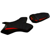 Yamaha YZF R1 2004-2006 Seat Cover Tappezzeria Italia TPZ Ultragrip in Red and Black