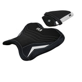 Funda de asiento Yamaha YZF R1 2015-2025 Tappezzeria Italia TPZ Comfort en blanco
