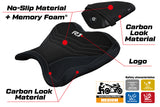 Funda de asiento Yamaha YZF R1 2015-2025 Tappezzeria Italia TPZ Comfort en negro