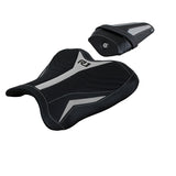 Yamaha YZF R1 2015-2025 Seat Cover Tappezzeria Italia TPZ Ultragrip in Silver