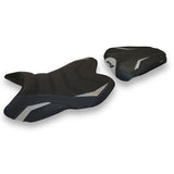 Yamaha YZF R1 2007-2008 Seat Cover Tappezzeria Italia TPZ Ultragrip in Silver and Black