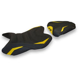 Yamaha YZF R1 2007-2008 Seat Cover Tappezzeria Italia TPZ Ultragrip in Yellow and Black