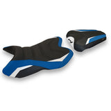 Yamaha YZF R1 2007-2008 Seat Cover Tappezzeria Italia TPZ Ultragrip in Blue, White and Black SE