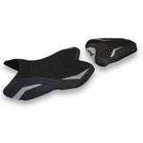 Yamaha YZF R1 2007-2008 Seat Cover Tappezzeria Italia TPZ in Silver and Black