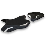 Yamaha YZF R1 2007-2008 Seat Cover Tappezzeria Italia TPZ in White and Black