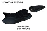 Yamaha YZF R1 2009-2014 Seat Cover Tappezzeria Italia TPZ Comfort in Black
