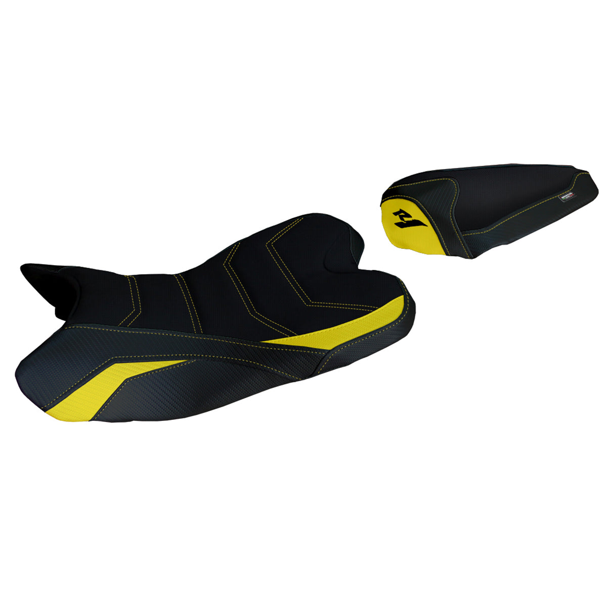 Yamaha YZF R1 2009-2014 Seat Cover Tappezzeria Italia TPZ Comfort in Yellow
