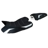 Funda de asiento Yamaha YZF R1 2009-2014 Tappezzeria Italia TPZ Ultragrip en blanco