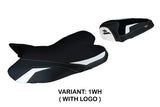 Yamaha YZF R1 2009-2014 Seat Cover Tappezzeria Italia TPZ in White and Black
