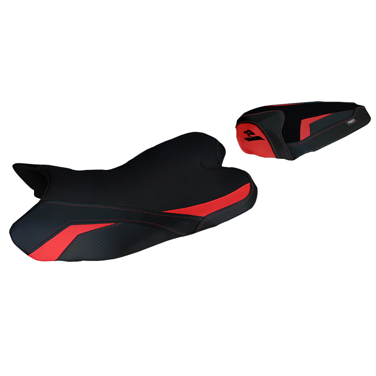 YAMAHA RN24 R1 2009年式〜2014年式タンデムシート（赤） Yamaha YZF R1 2009-2014 Seat Cover Tappezzeria Italia TPZ in Red