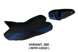 Yamaha YZF R1 2009-2014 Seat Cover Tappezzeria Italia TPZ in Blue and Black