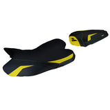 Yamaha YZF R1 2009-2014 Seat Cover Tappezzeria Italia TPZ in Yellow and Black