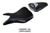 Yamaha YZF R3 2015-2024 Seat Cover Tappezzeria Italia TPZ in Silver