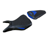Yamaha YZF R3 2015-2024 Seat Cover Tappezzeria Italia TPZ Ultragrip in Blue