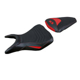 Yamaha YZF R3 2015-2024 Seat Cover Tappezzeria Italia TPZ Ultragrip in Red