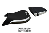 Yamaha YZF R6 2003-2005 Seat Cover Tappezzeria Italia TPZ in White and Black