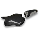 Funda de asiento Yamaha YZF R6 2017-2025 Tappezzeria Italia TPZ Comfort en color plata