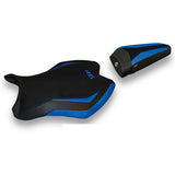 Yamaha YZF R6 2017-2025 Seat Cover Tappezzeria Italia TPZ in Blue and Black
