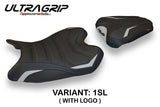 Yamaha YZF R6 2008-2016 Seat Cover Tappezzeria Italia TPZ Ultragrip in Silver