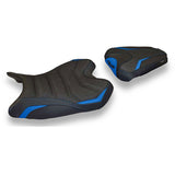 Funda de asiento Yamaha YZF R6 2008-2016 Tappezzeria Italia TPZ Ultragrip en azul