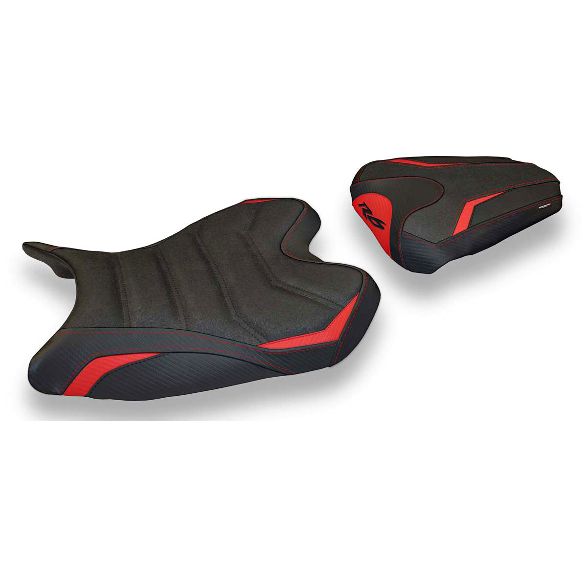 Funda de asiento Yamaha YZF R6 2008-2016 Tappezzeria Italia TPZ Ultragrip en rojo