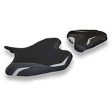 Yamaha YZF R6 2008-2016 Seat Cover Tappezzeria Italia TPZ in Silver and Black