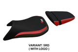 Yamaha YZF R6 1999-2002 Seat Cover Tappezzeria Italia TPZ in Red and Black
