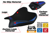 Yamaha YZF R7 2021-2025 Seat Cover Tappezzeria Italia TPZ Blue and Black
