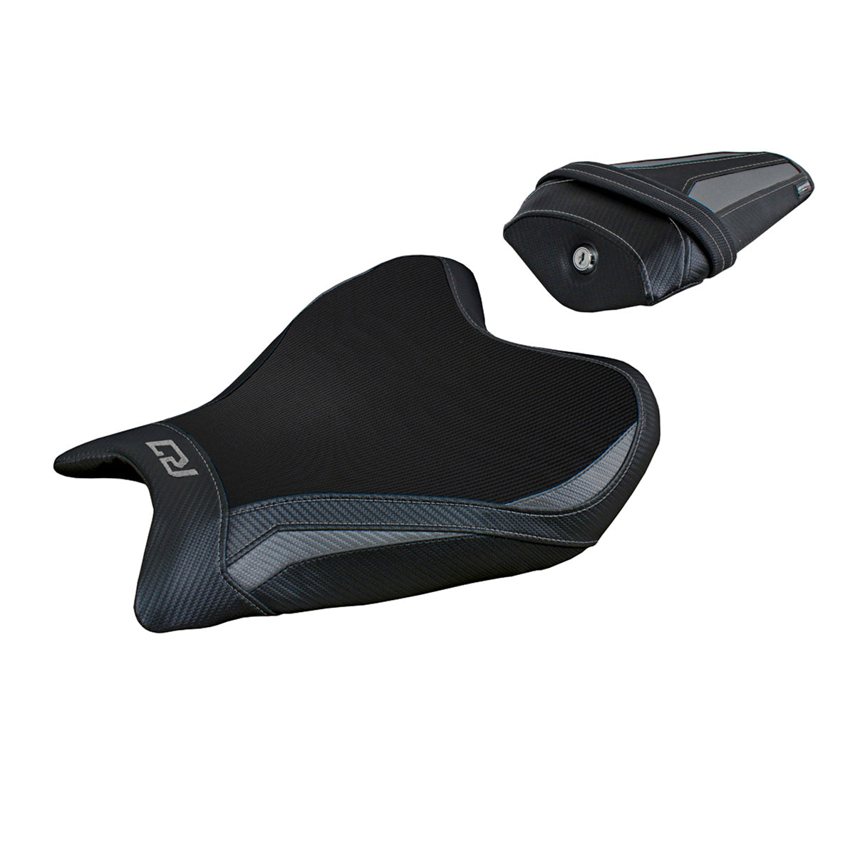 Yamaha YZF R7 2021-2025 Seat Cover Tappezzeria Italia TPZ in Grey and Black