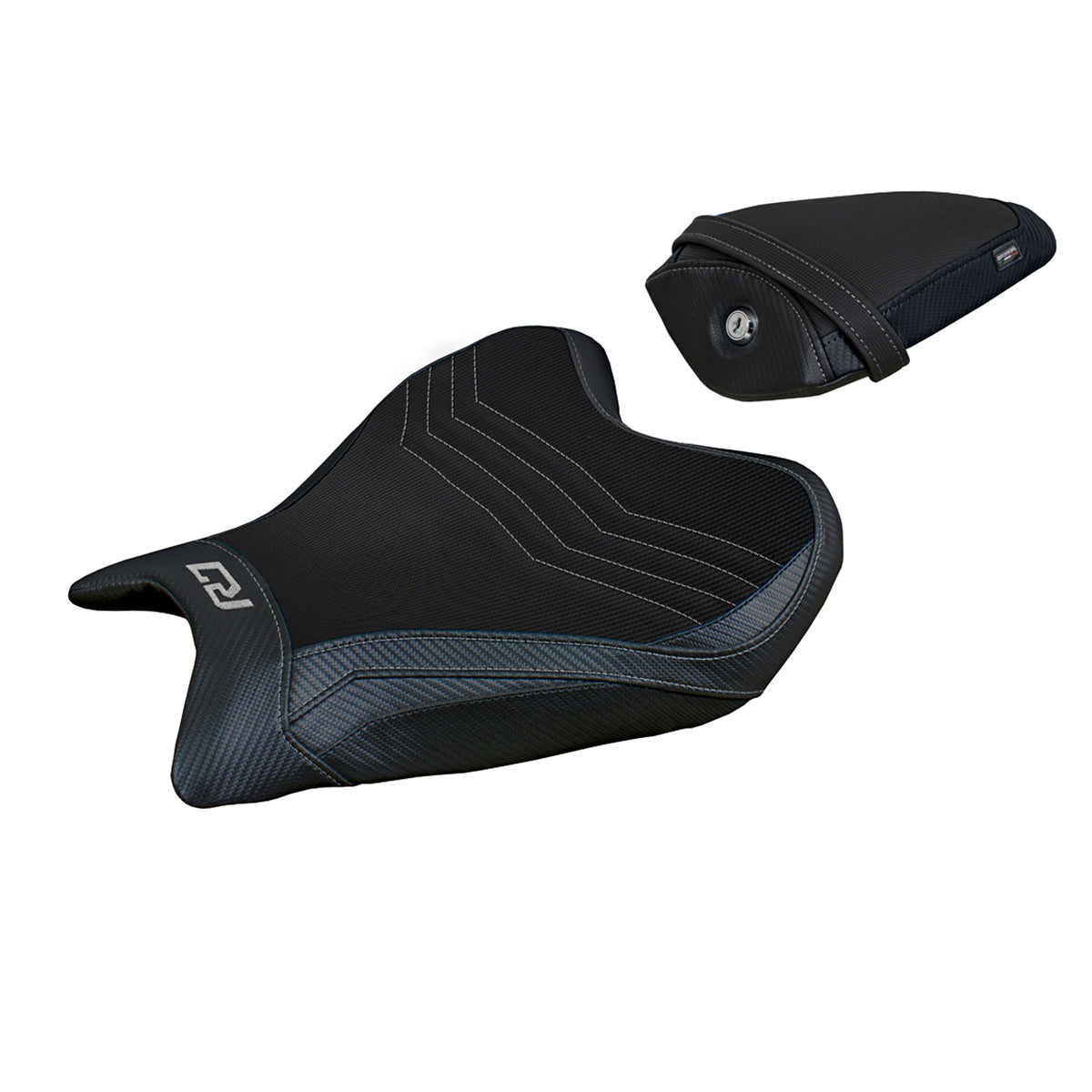 Funda de asiento Yamaha YZF R7 2021-2025 Tappezzeria Italia TPZ Comfort en negro