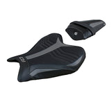 Yamaha YZF R7 2021-2025 Seat Cover Tappezzeria Italia TPZ Ultragrip in Grey and Black