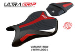 Funda de asiento Yamaha R9 2025 Tappezzeria Italia TPZ Ultragrip Rojo Blanco Negro
