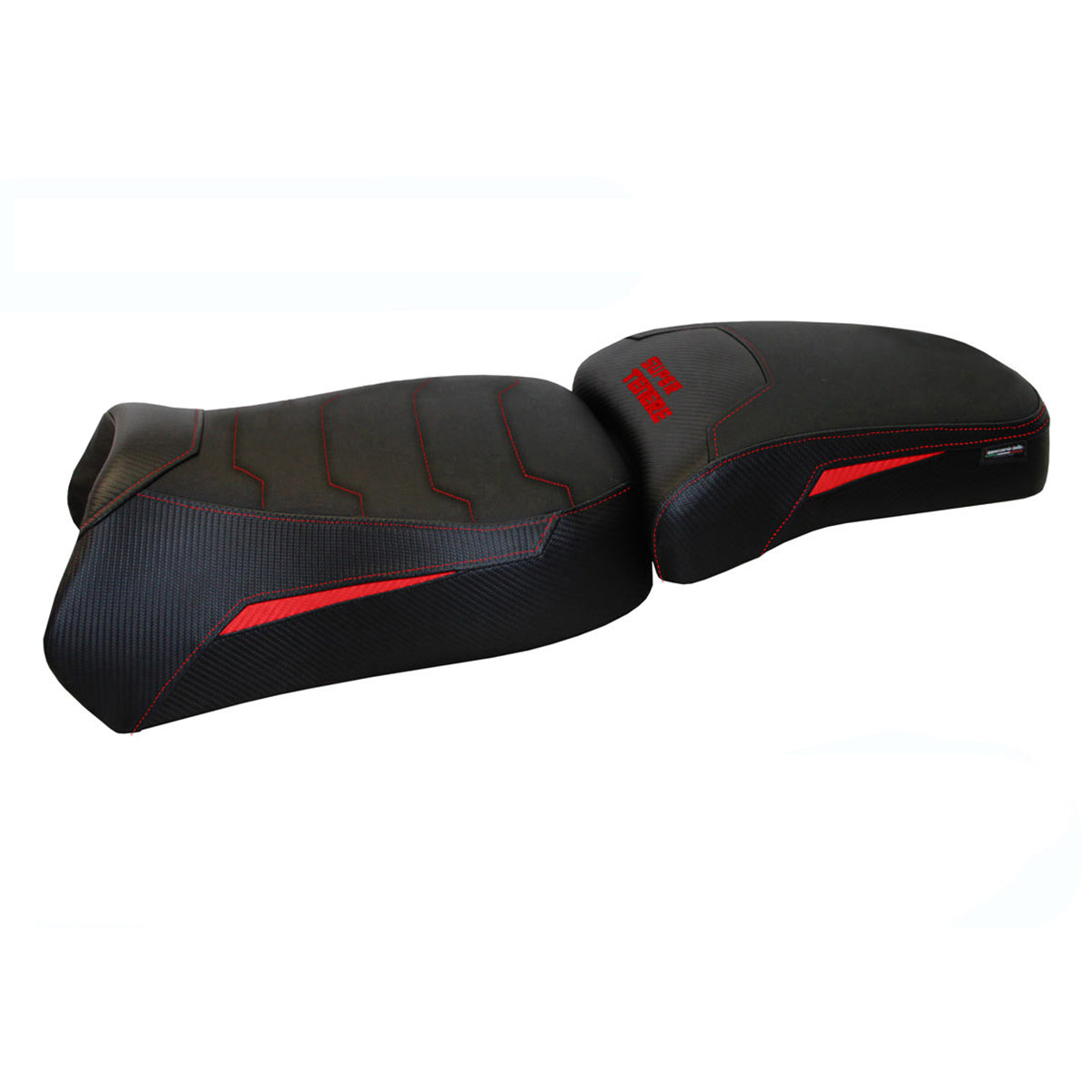 Funda de asiento Yamaha Super Tenere 1200 2010-2020 Tappezzeria Italia TPZ Comfort en Rojo