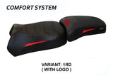 Funda de asiento Yamaha Super Tenere 1200 2010-2020 Tappezzeria Italia TPZ Comfort en Rojo