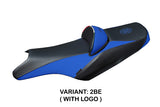 Yamaha T-Max 2008-2016 Seat Cover Tappezzeria Italia TPZ in Blue and Black