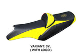 Yamaha T-Max 2008-2016 Seat Cover Tappezzeria Italia TPZ in Yellow and Black