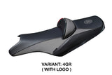 Yamaha T-Max 2008-2016 Seat Cover Tappezzeria Italia TPZ in Grey and Black