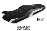 Yamaha T-Max 530 560 2017-2021 Seat Cover Tappezzeria Italia TPZ in Velvet White