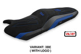 Yamaha T-Max 530 560 2017-2021 Seat Cover Tappezzeria Italia TPZ in Velvet Blue