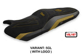 Yamaha T-Max 530 560 2017-2021 Seat Cover Tappezzeria Italia TPZ in Velvet Gold