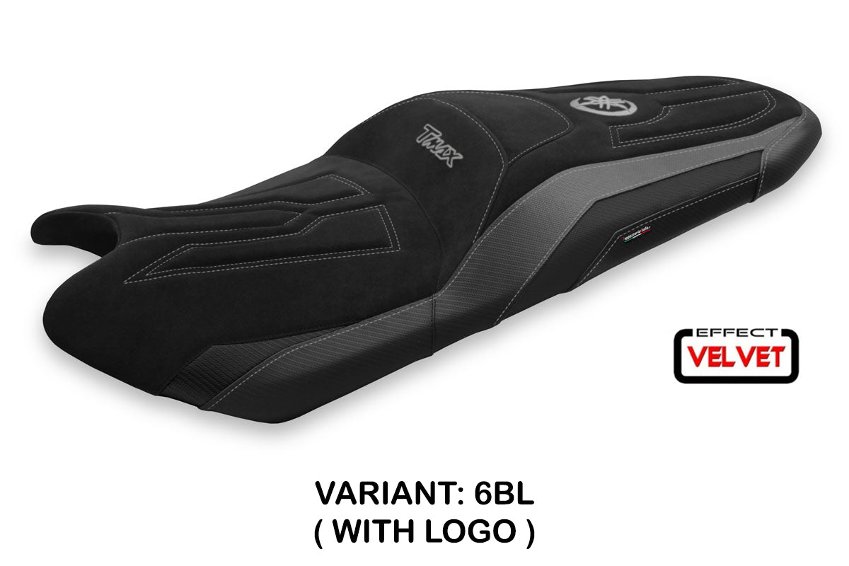 Yamaha T-Max 530 560 2017-2021 Seat Cover Tappezzeria Italia TPZ in Velvet Black