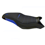 Funda de asiento Yamaha Tracer 700 2021-2025 Tappezzeria Italia TPZ Comfort en azul y negro