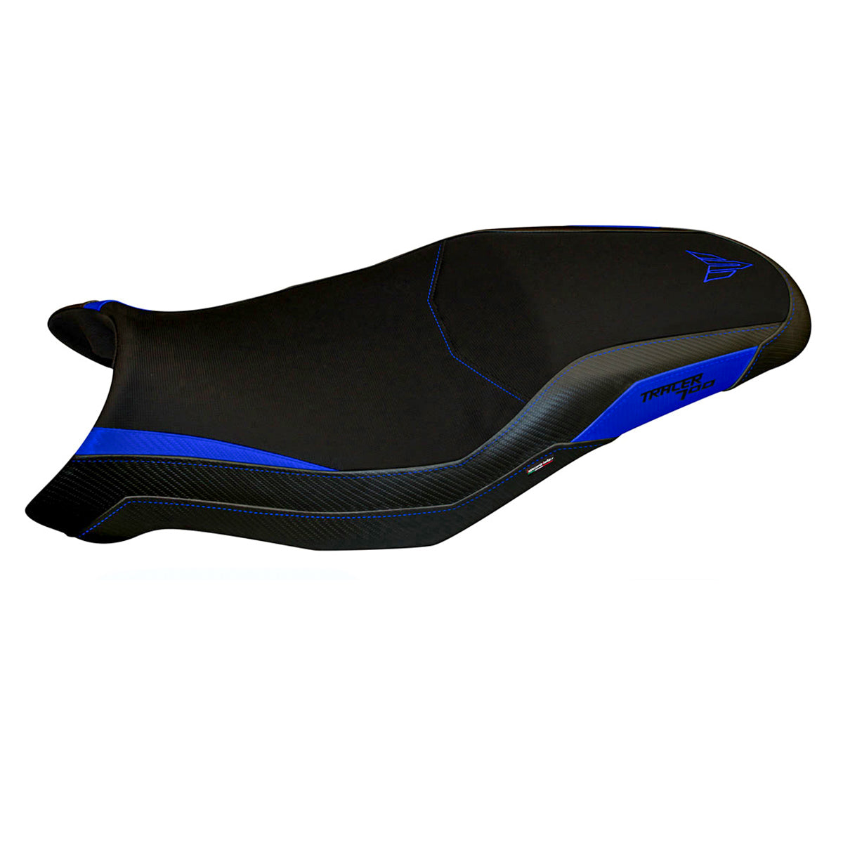 Yamaha Tracer 700 2021-2025 Seat Cover Tappezzeria Italia TPZ in Blue and Black