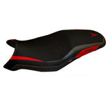 Funda de asiento para Yamaha Tracer 700 2016-2020 Tappezzeria Italia TPZ en rojo y negro