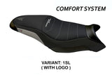 Yamaha Tracer 700 2016-2020 Seat Cover Tappezzeria Italia TPZ Comfort in Silver