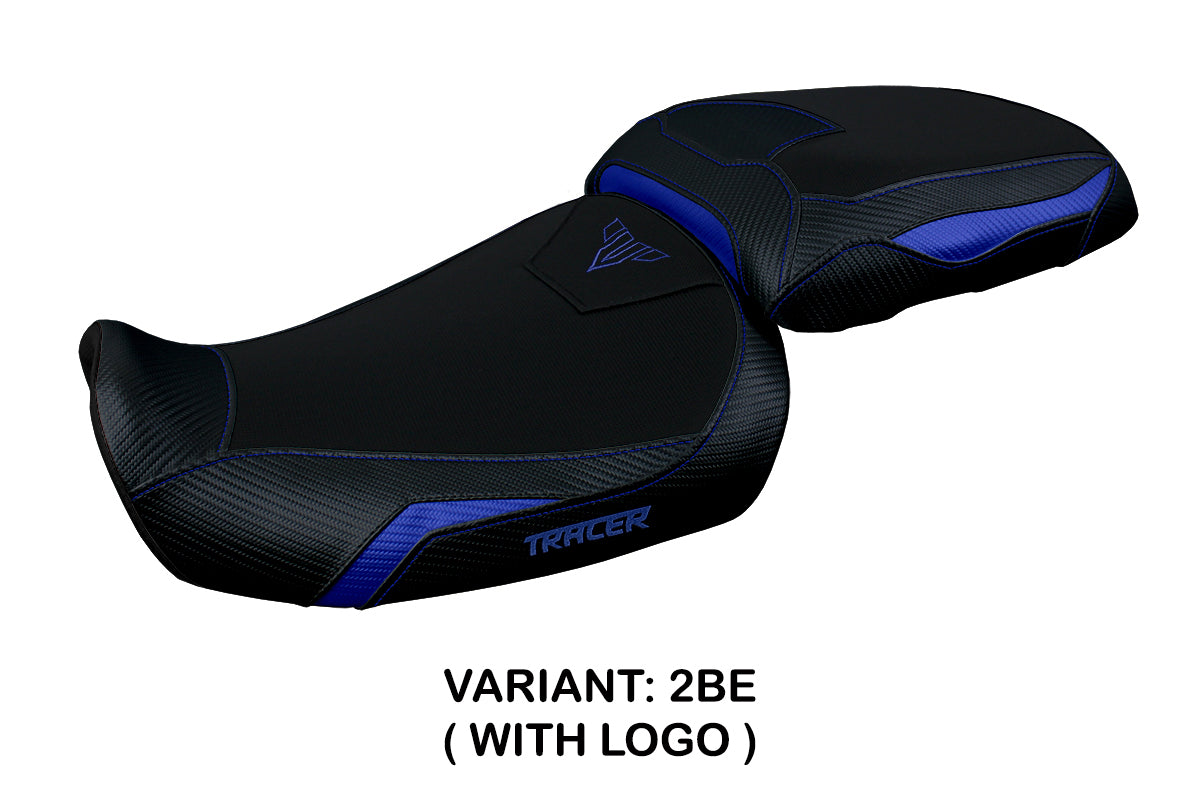 Yamaha Tracer 9 9GT 2021-2024 Seat Cover Tappezzeria Italia TPZ in Blue and Black