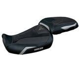 Yamaha Tracer 9 9GT 2021-2024 Seat Cover Tappezzeria Italia TPZ Ultragrip in Silver and Black