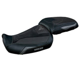 Yamaha Tracer 9 9GT 2021-2024 Seat Cover Tappezzeria Italia TPZ Ultragrip in Grey and Black